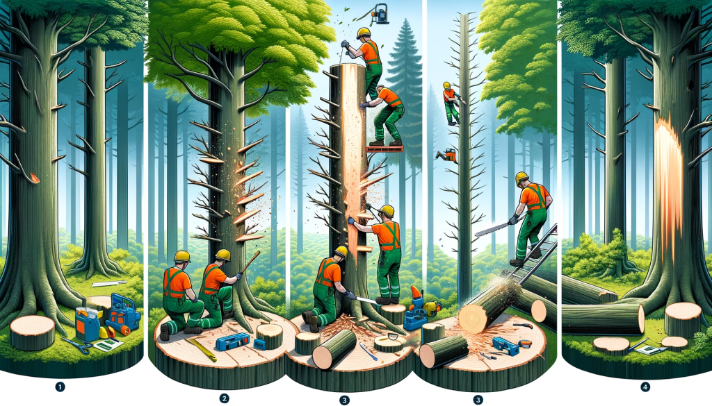 How to Safely Fell a Tree A Step-by-Step Guide